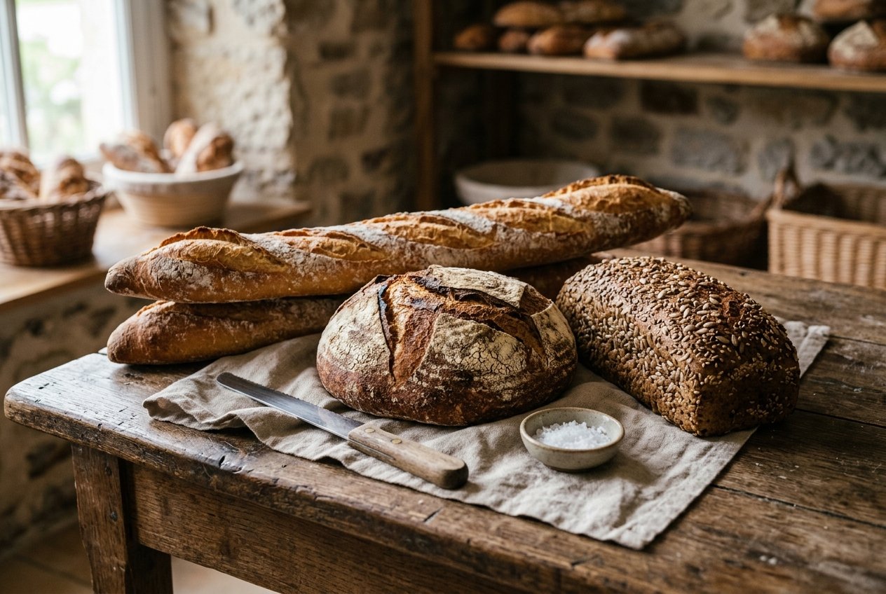 Quelles sont les différentes variétés de pains français et leurs caractéristiques ?